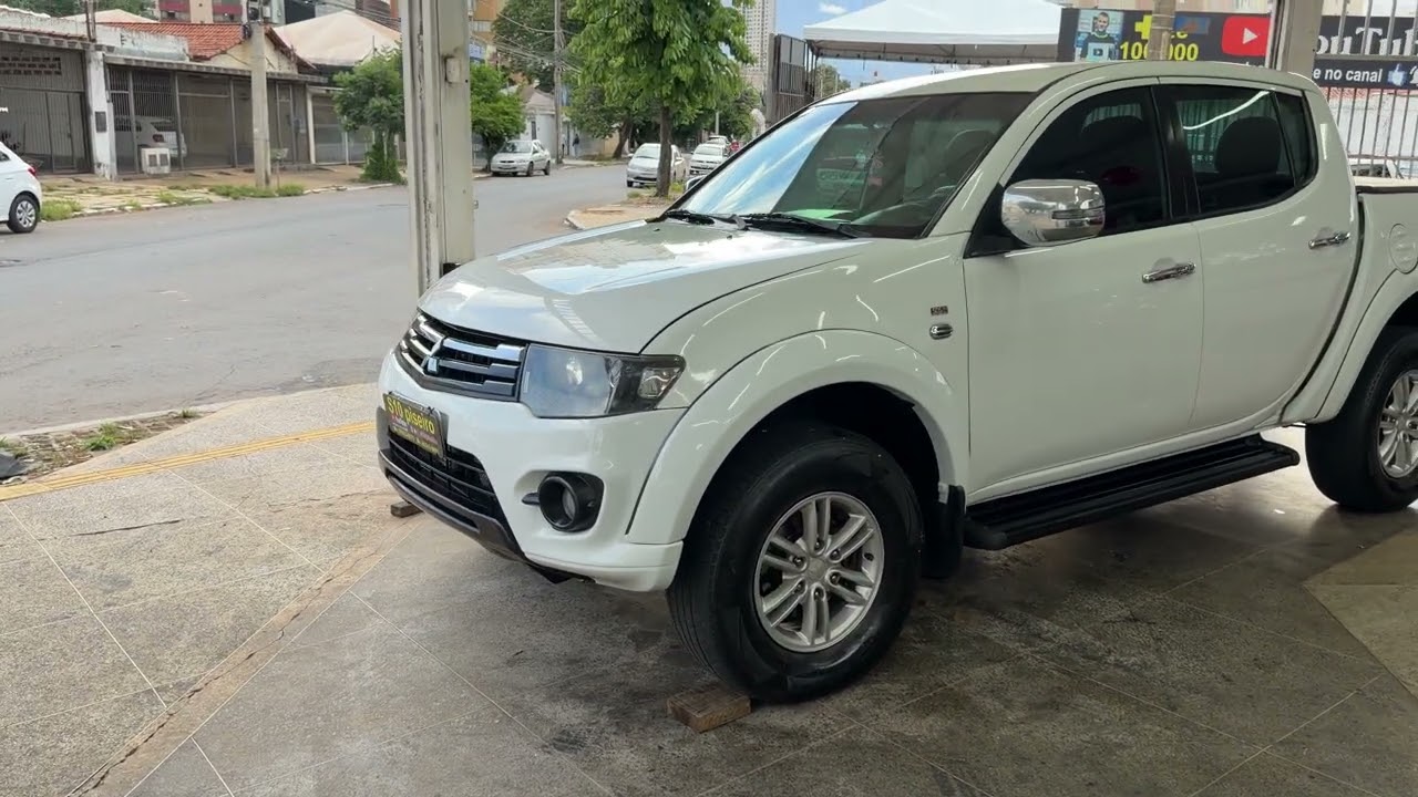 Mitsubishi L 200 Tritão ano 2016 HPE automática cabine dupla#s10piseiro 