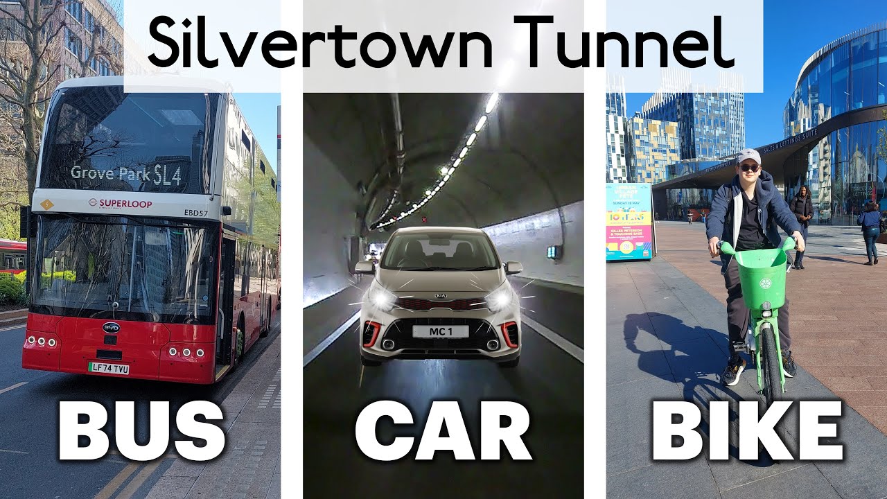 Using the NEW Silvertown Tunnel With As Many Modes As Possible!