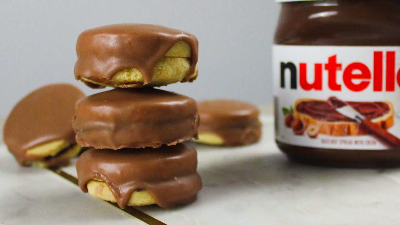 Easy Nutella Napolitaine Recipe 🇲🇺 | Nutella Biscuits Recipe