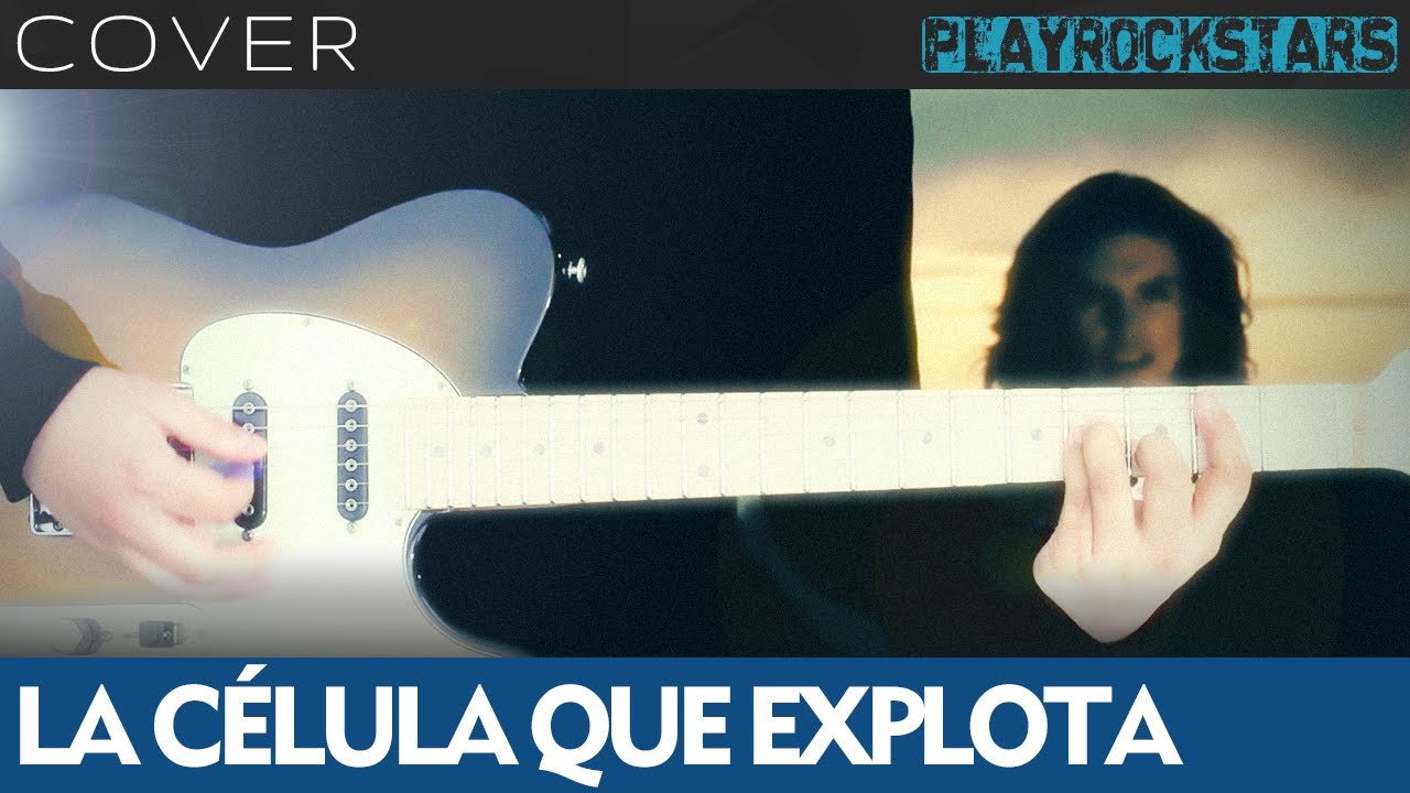 como tocar LA CÉLULA QUE EXPLOTA en guitarra CAIFANES ⭐️ COVER / ACORDES / RITMO / TABS