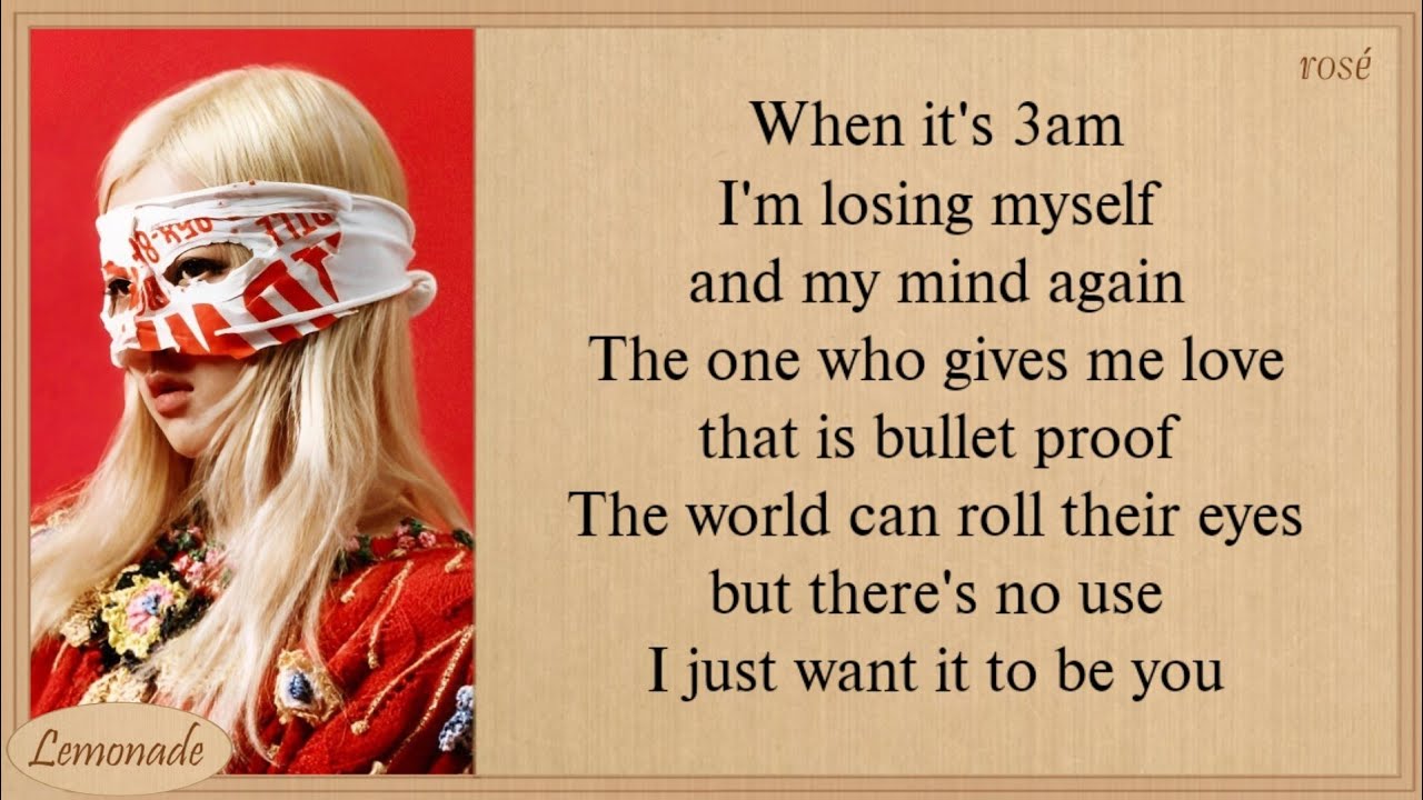 ROSÉ 3am Lyrics