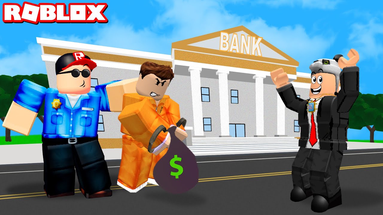 Banka Kur ve Soygunculardan Koru!! Zengin Olduk - Panda ile Roblox Bank Tycoon