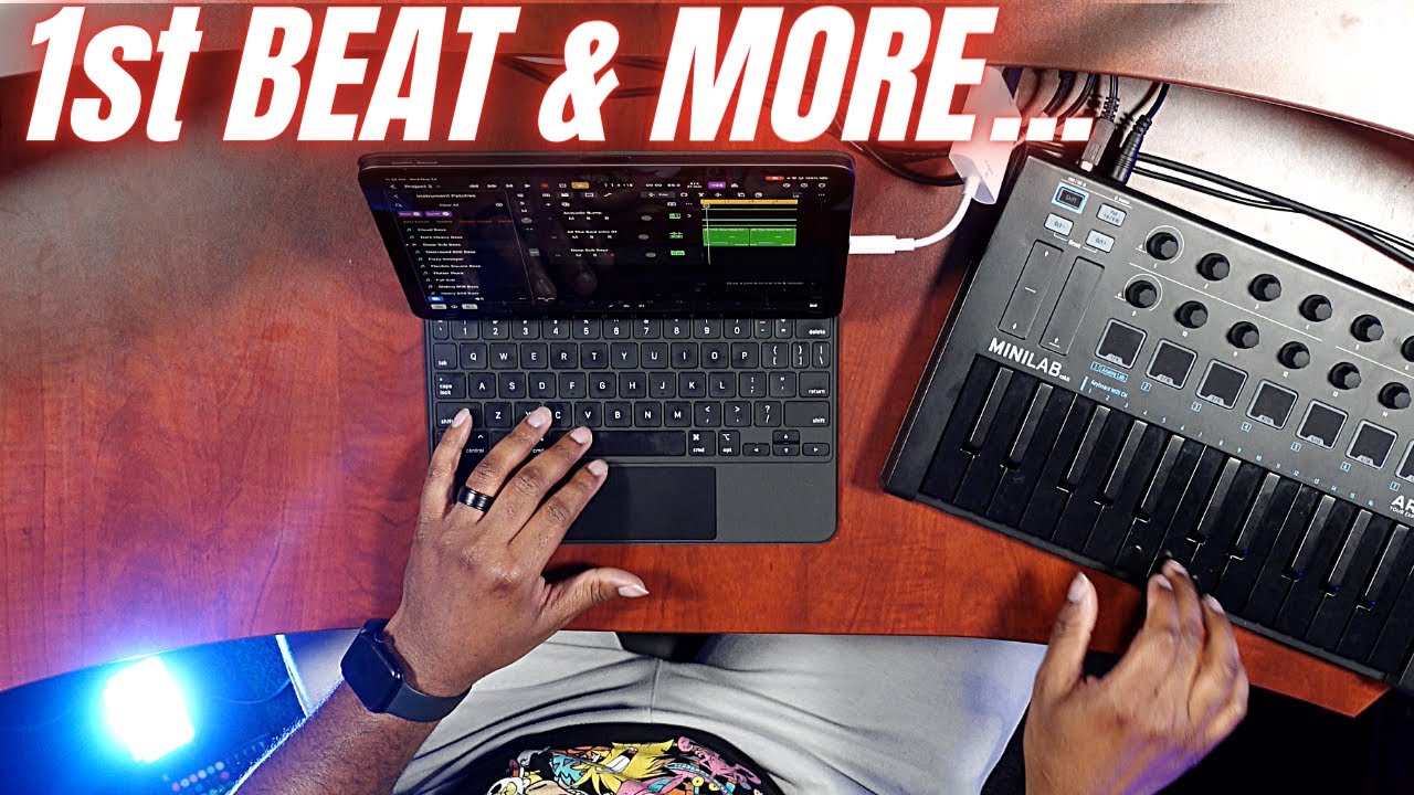 Logic Pro for iPad | 1st Beat & Impressions #musicproducer