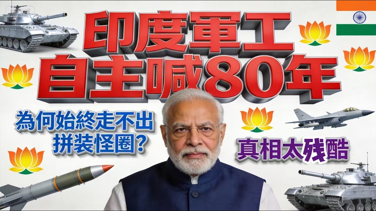 印度軍工自主喊 80 年，為何始終走不出拼裝怪圈？真相太殘酷