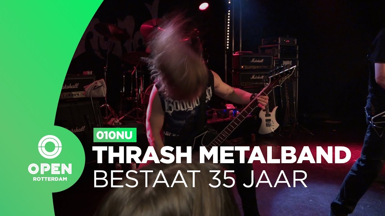 Rotterdamse Thrash metalband Thanatos viert 35-jarige bestaan in rocktempel Baroeg | 010nu