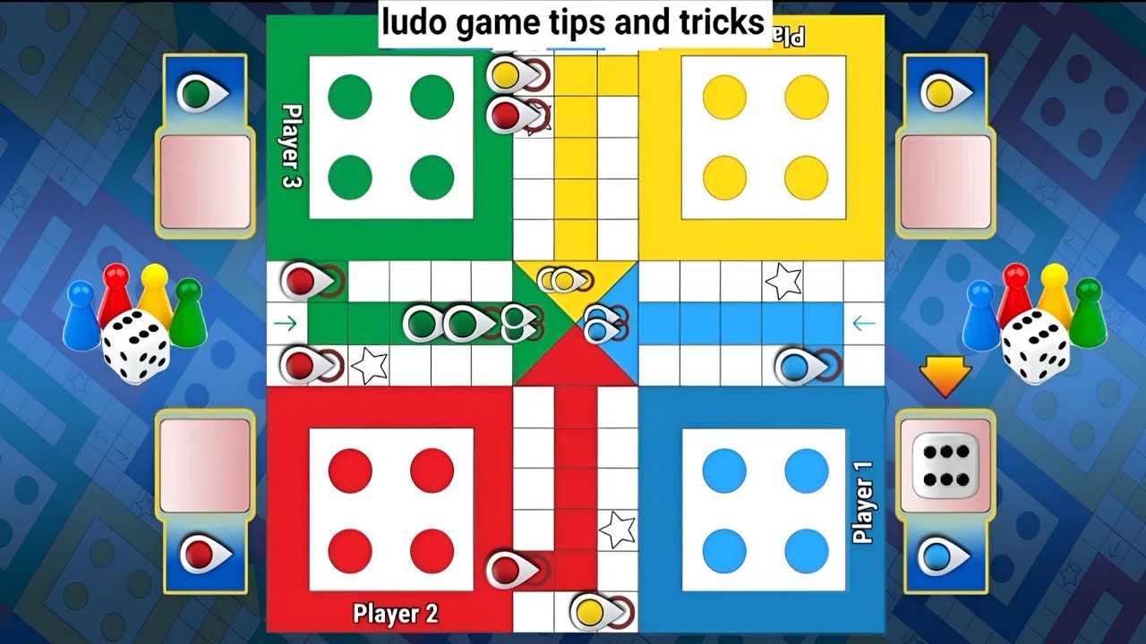 Tricks & Tips Ludo king👑 | Ludo king 4 players🔥Ludo gameplay #gamerzone786 #gameplay 