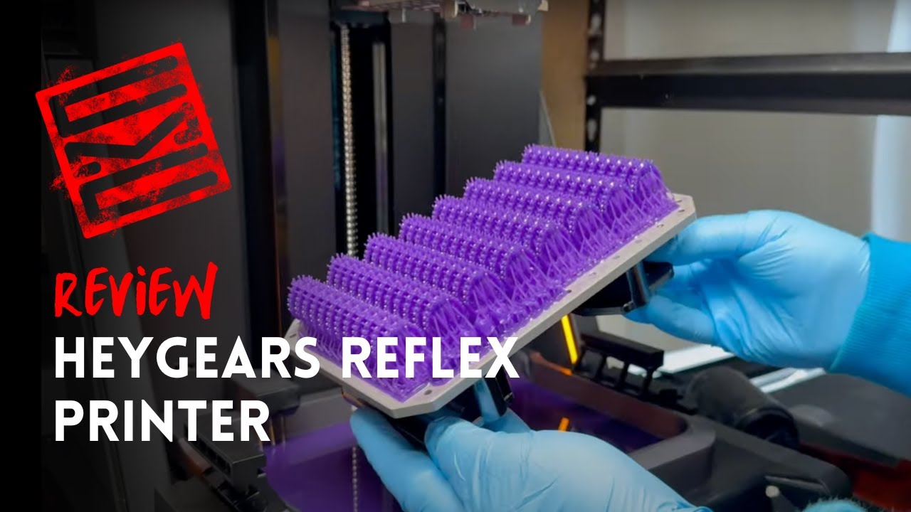 HeyGears Reflex 3D Printer Review - Jewellery 3D Printing