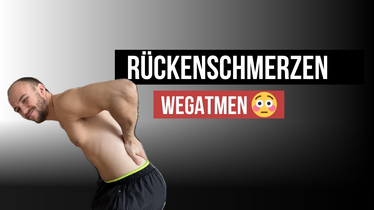 Rückenschmerzen weg atmen? Diese 3 Atemübungen helfen wirklich!