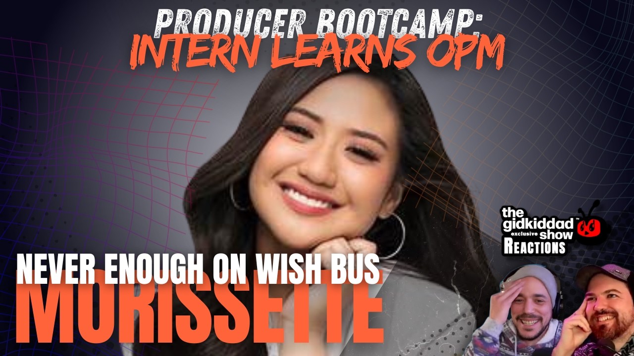 Producer Bootcamp: INTERN LEARNS OPM - Morissette Never Enough Cover Live at Wish 107.5 Bus Reaction