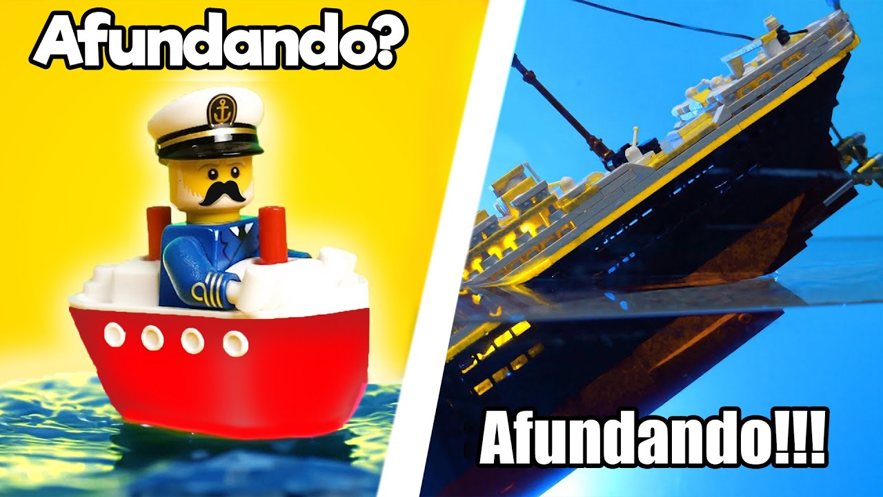 Vou afundar EMBARCA&Ccedil;&Otilde;ES LEGO!