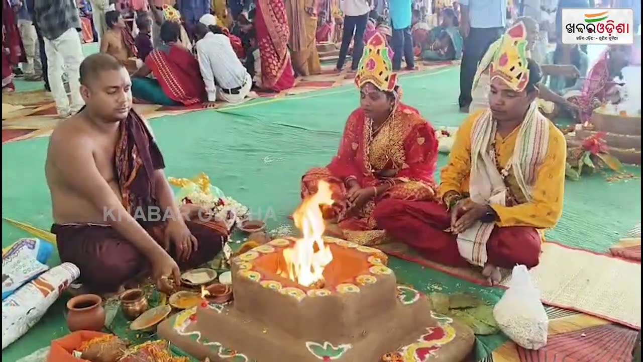CM's Kanya Vivah Yojana, 43 Pairs Of Bride And Groom Tied Knot In Mayurbhanj | Khabar Odisha