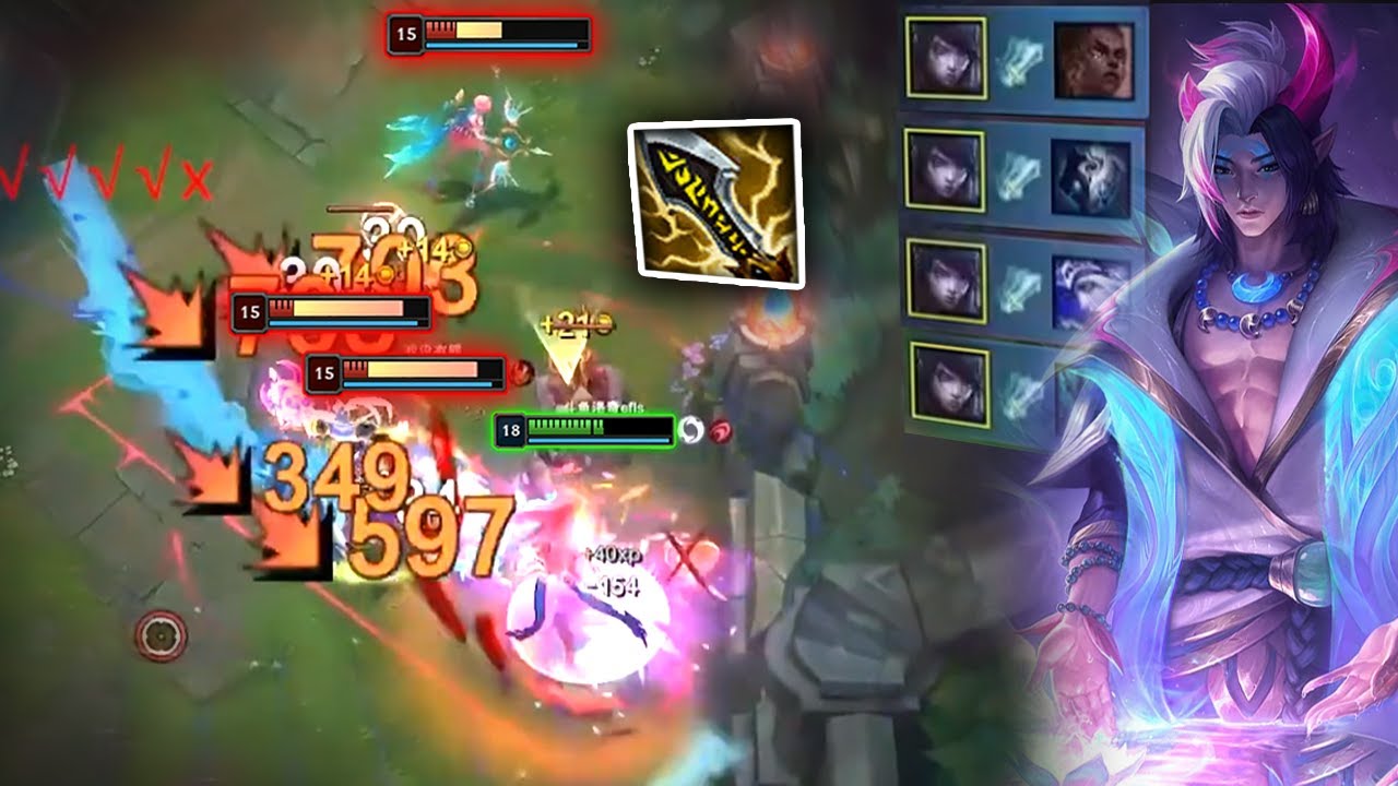 Rank 1 Aphelios : It Just One Man Army vs All - Engsub