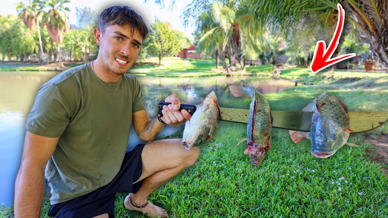 The GOVERNMENT made me put these ILLEGAL fish down…