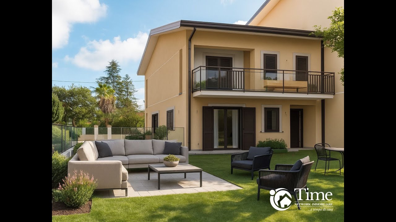 Villa di nuova costruzione con terrazzo e giardino - Pedara L735