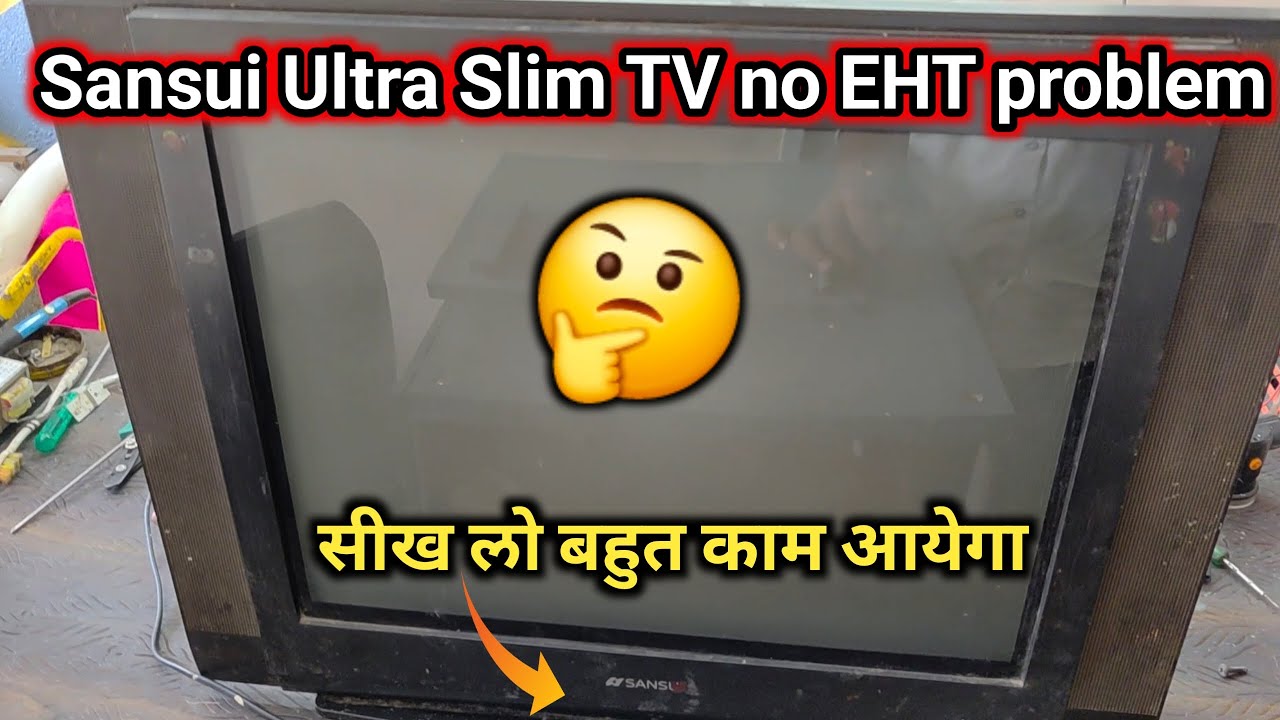 sansui ultra slim tv no eht problem | sansui tv standby problem | sansui ultra slim tv repair ✅