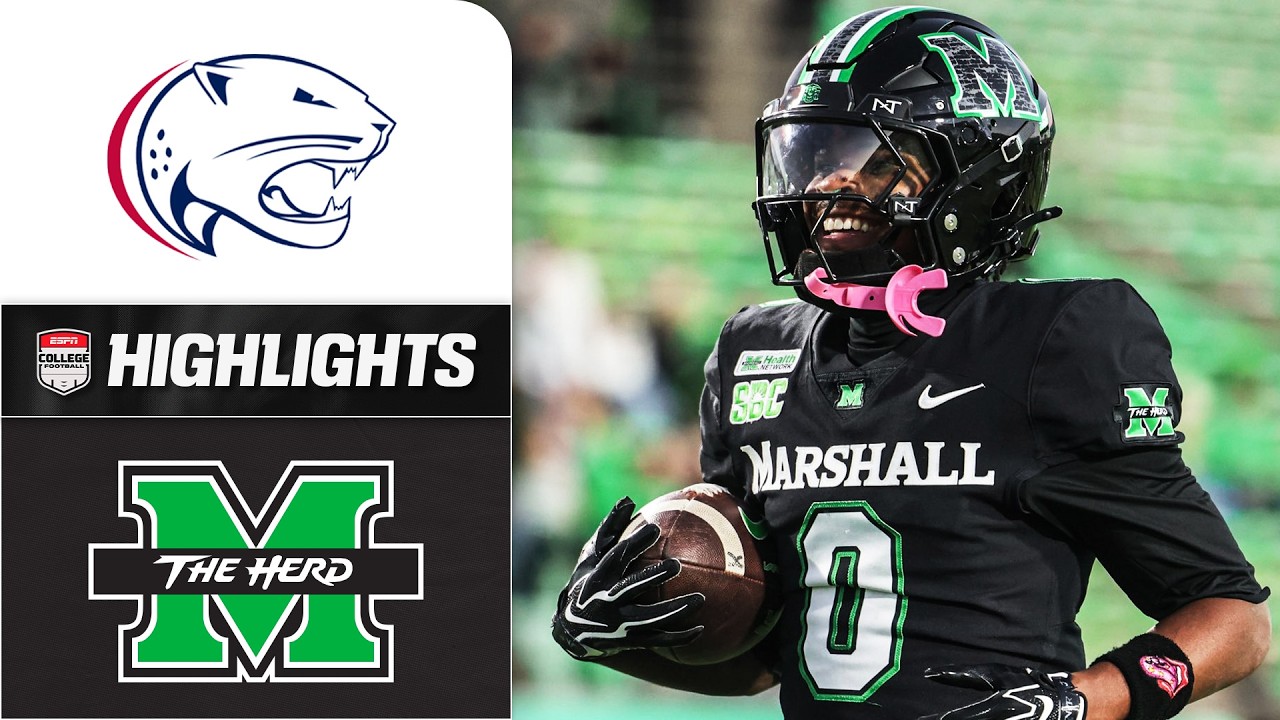 South Alabama Jaguars vs. Marshall Thundering Herd | Full Game Highlights | ESPN College Football