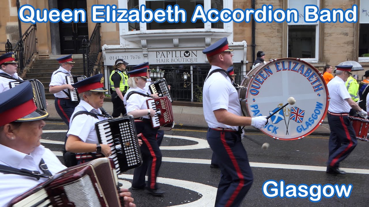Queen Elizabeth Accordion Band - Partick, Glasgow