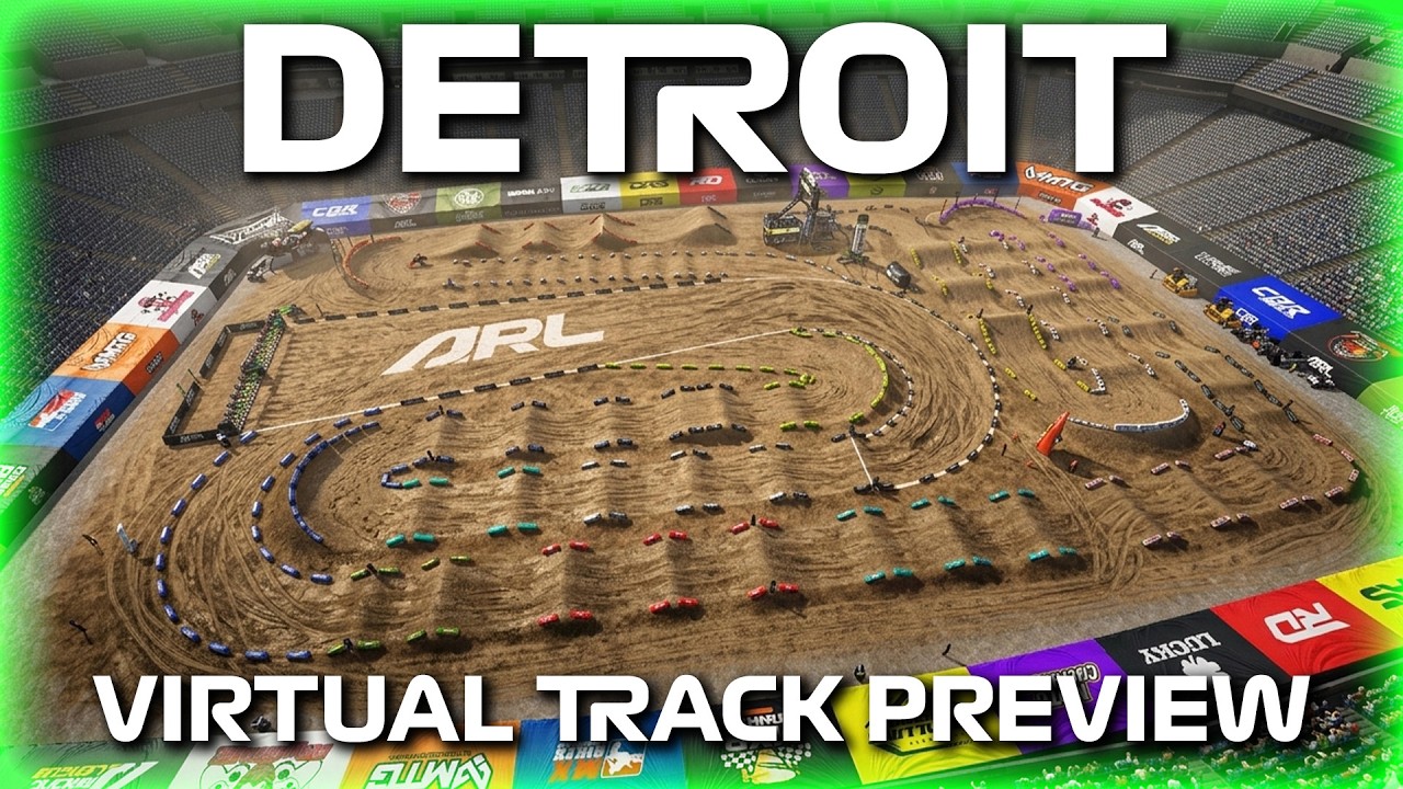 2026 Detroit Supercross Track Preview | MX Bikes & MX Simulator