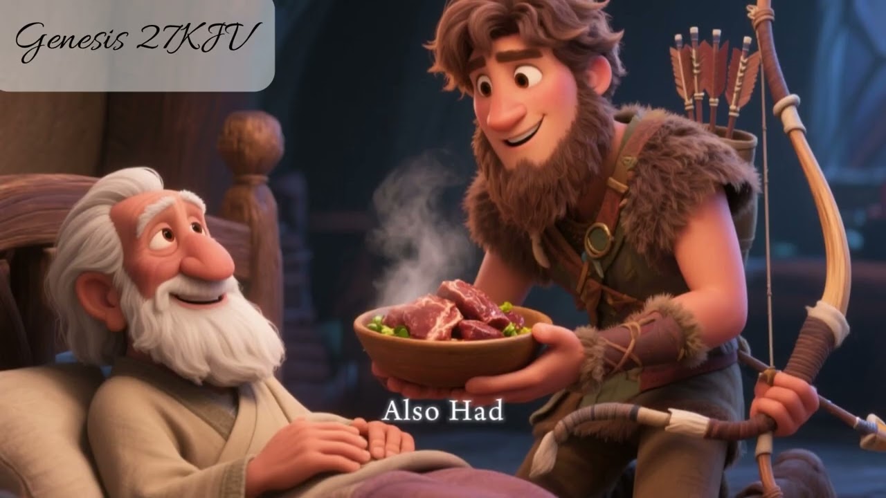A Blessing Stolen. A Family Divided|| Genesis 27 KJV Animated #animated_bible_gen-rev #animatedbible