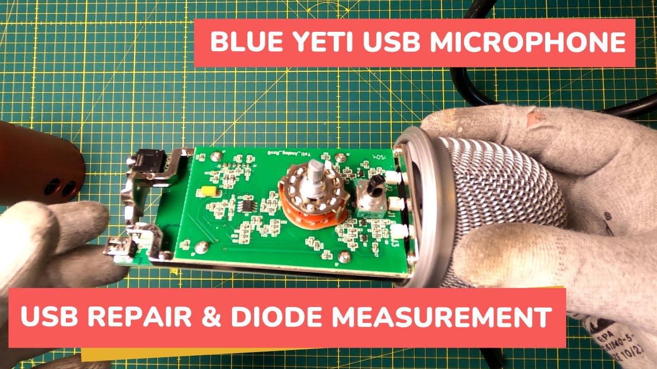 Logitech Blue Yeti USB Port FIX!