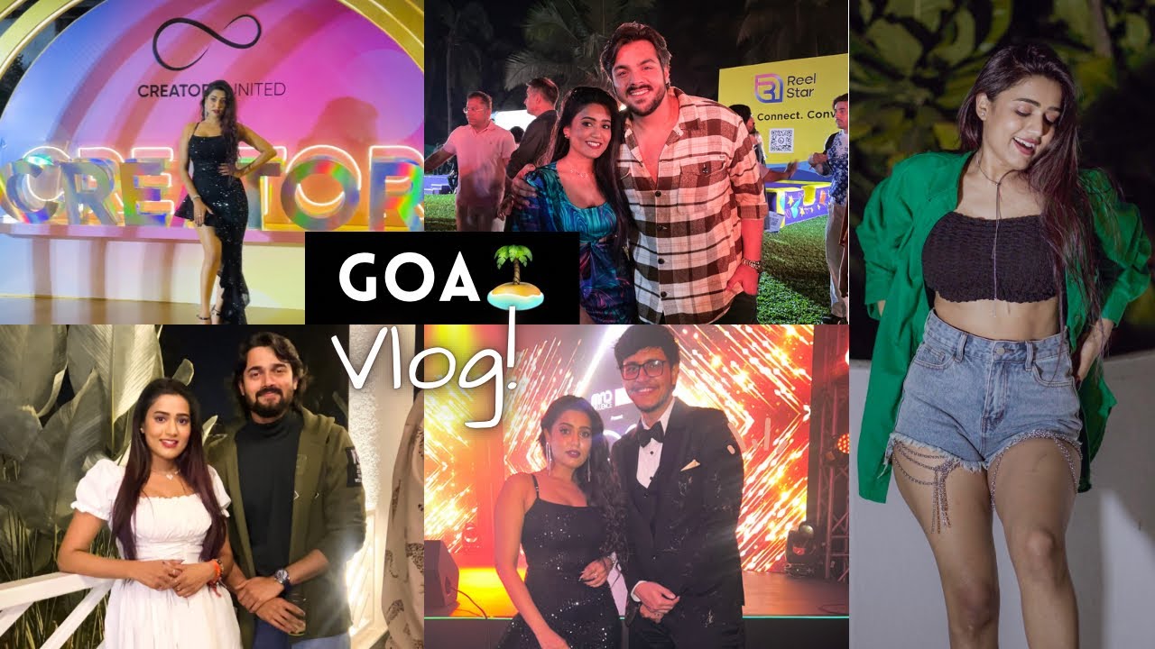 Goa Trip | 2 days ultimate fun || Creators United | gimaashi