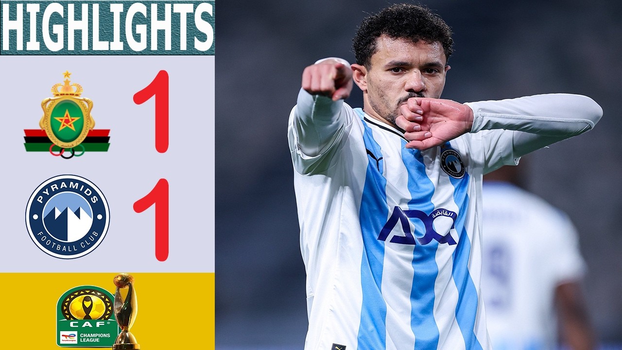 FAR Rabat vs Pyramids Highlights 🔥 CAF Champions League 2025/2026 Quarter Finals 1st Leg