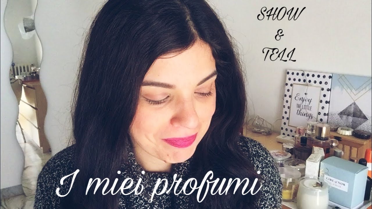 ASMR ITA - Show&Tell TUTTI I MIEI PROFUMI! (whispering, tapping on glass)