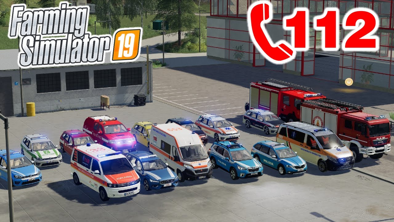 FS19 EMERGENCY #17 - TUTTI i MEZZI di SOCCORSO ITALIANI!