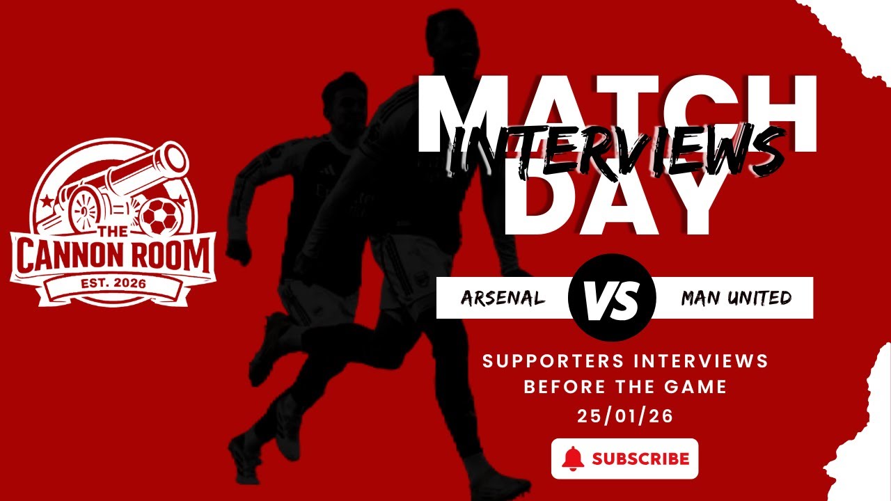 Arsenal v Man United - Pre Game Interviews