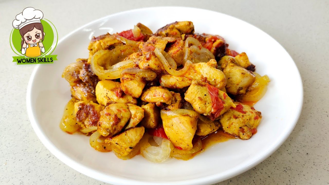طرز تهیه کباب دیگی از سینه مرغ در 5 دقیقه chicken kebab reciepe for 5 min