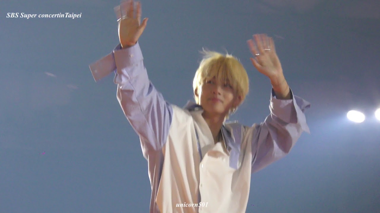 180707 BTS closing  SBS Super concert in Taipei