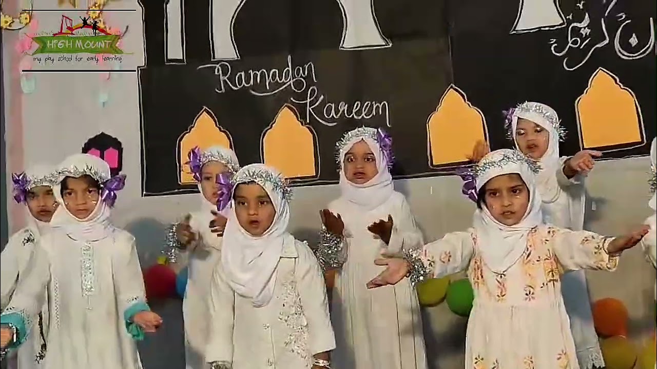 High Mount School PP1 Children Welcome the Blessed Month of Ramadan 🌙✨