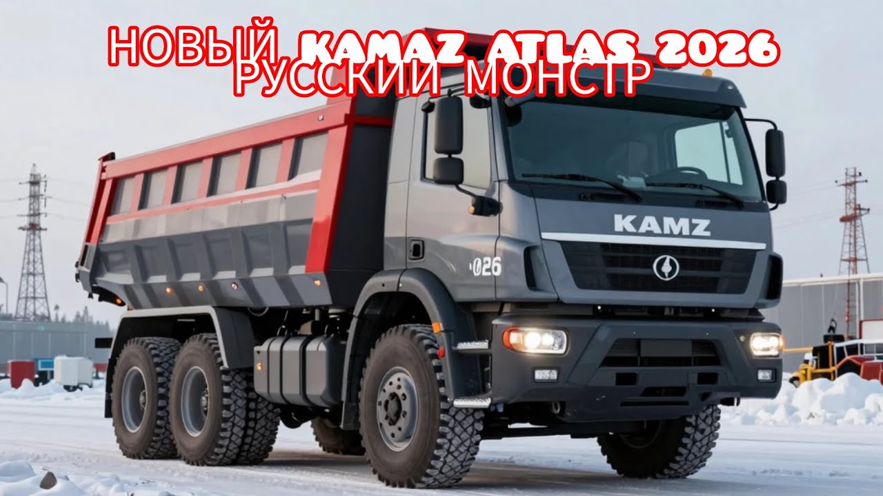 KAMAZ ATLAS DUMP 2026 — РУССКИЙ МОНСТР, КОТОРОМУ НЕТ РАВНЫХ