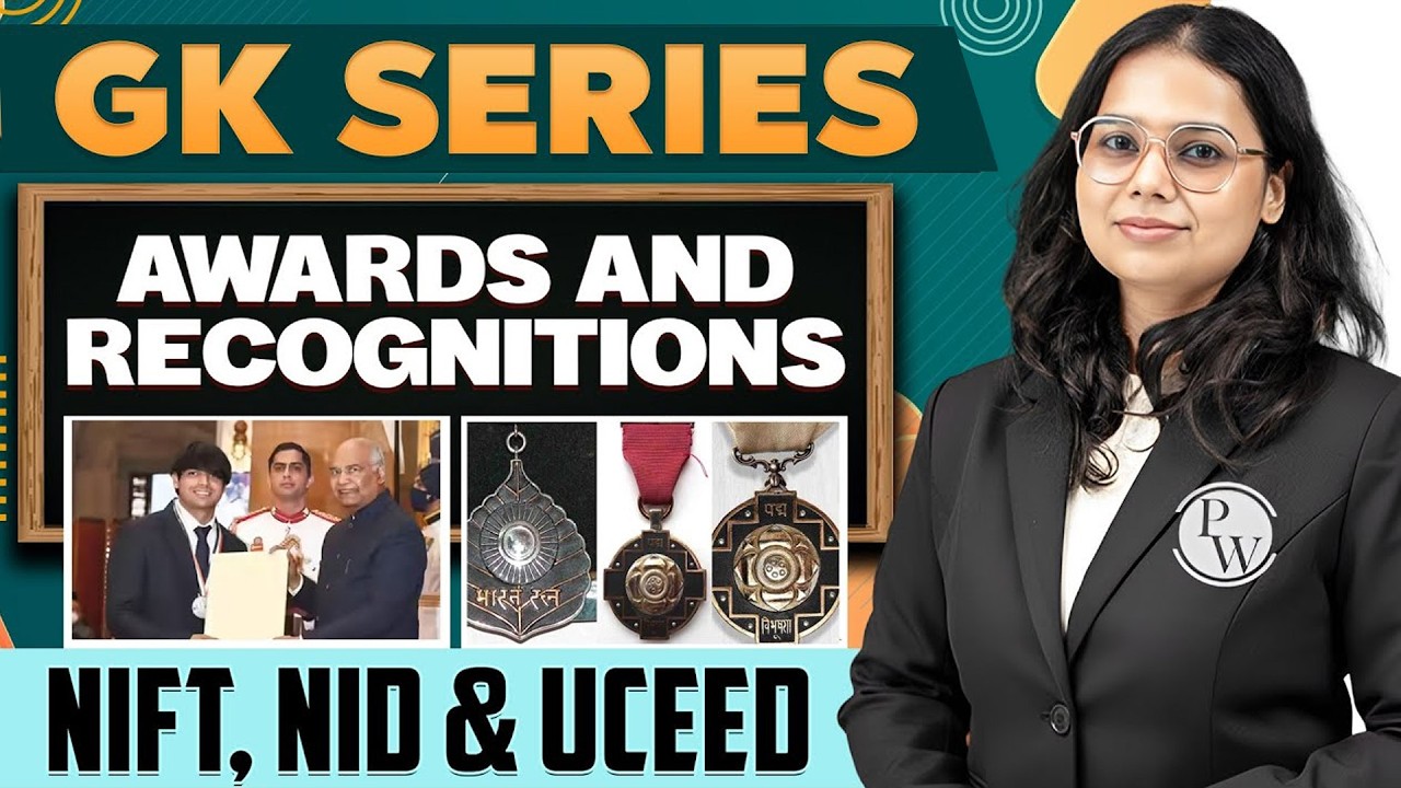 Awards and Recognitions : NIFT/NID/UCEED GK Series