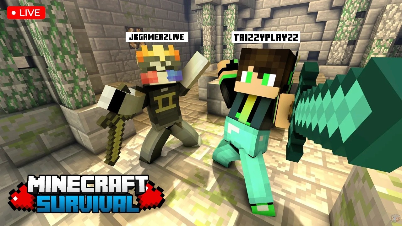 Making Giant GunPowder Farm in MInecraft Survival with subscribers 🔴 #minecraft