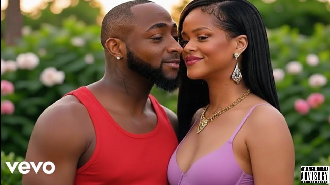 Davido ft Rihanna - Happiness (Lyrics Music Video)