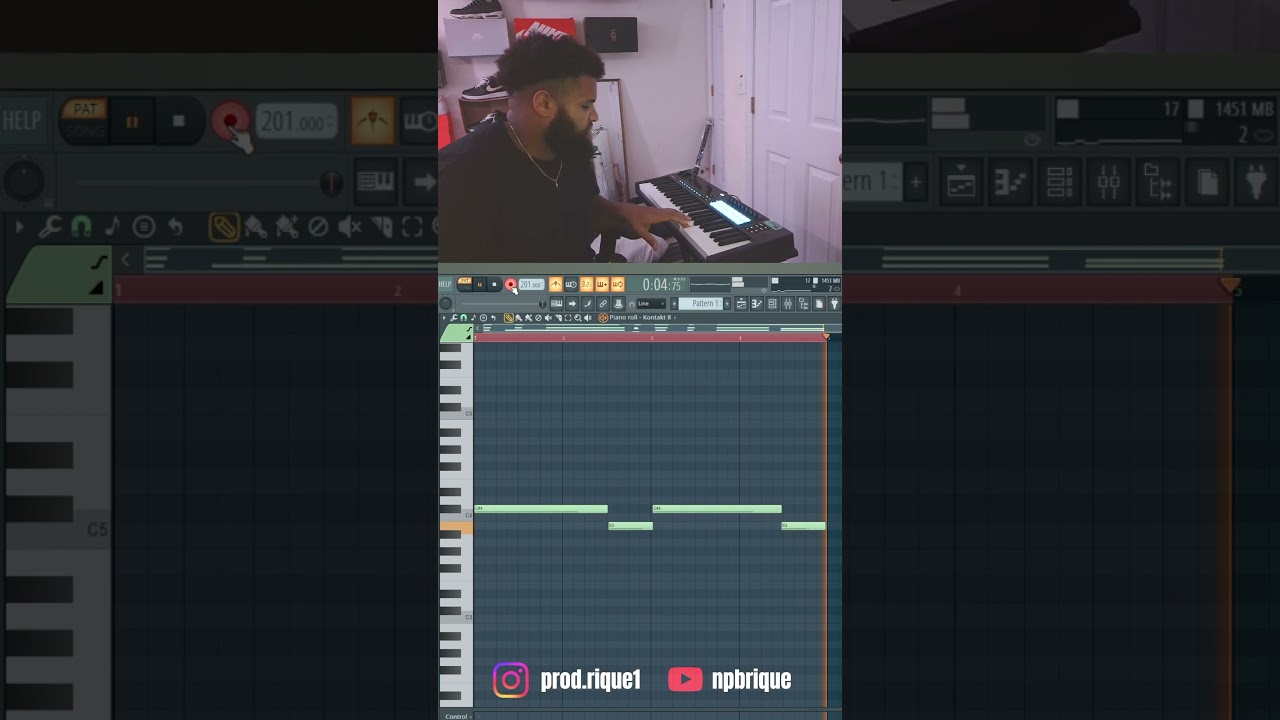 I made this Detroit Type Beat in 20 SEC😳 #flstudio #beatmaker #detroit #detroittypebeat #typebeat