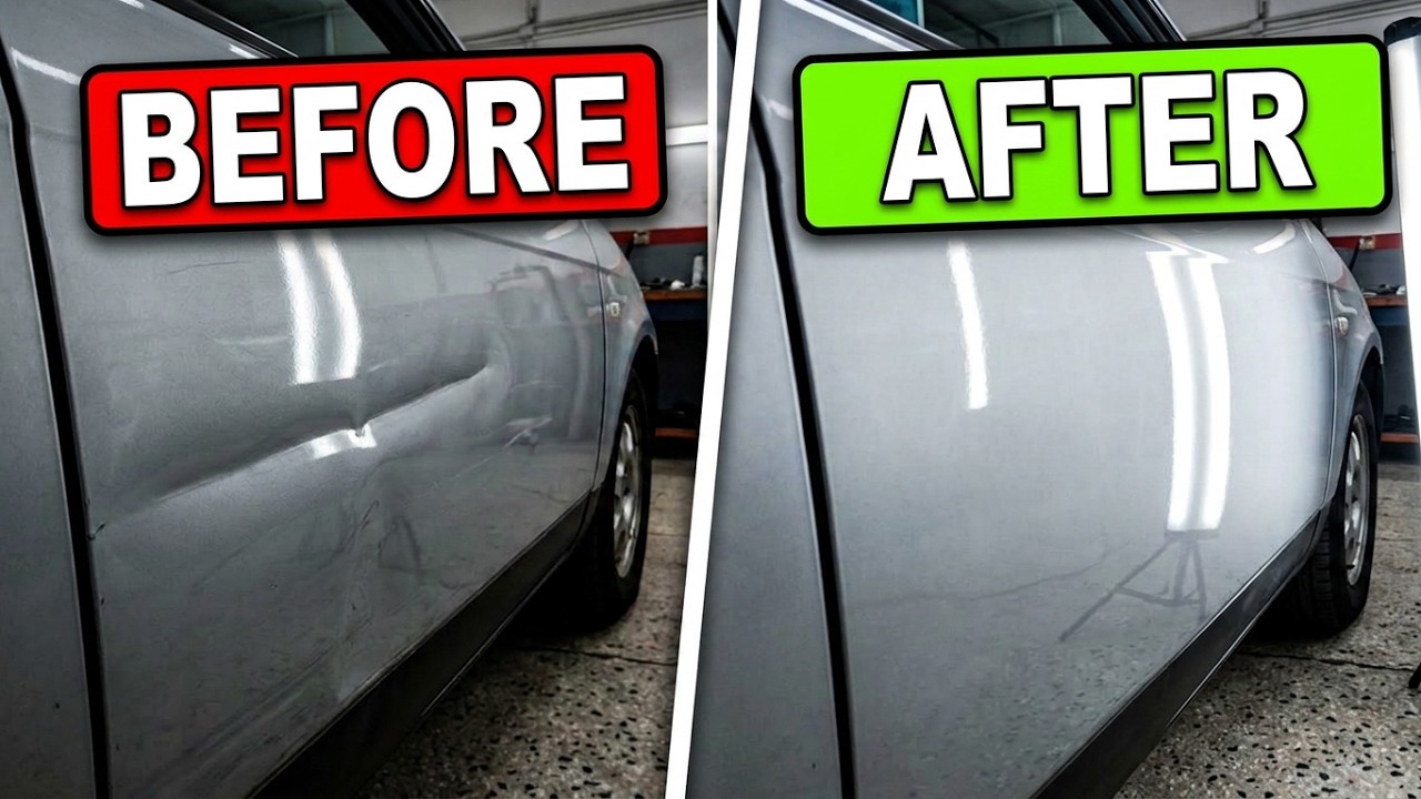 Testing a CHEAP Temu Paintless Dent Repair Kit! (Does It Actually Work?)