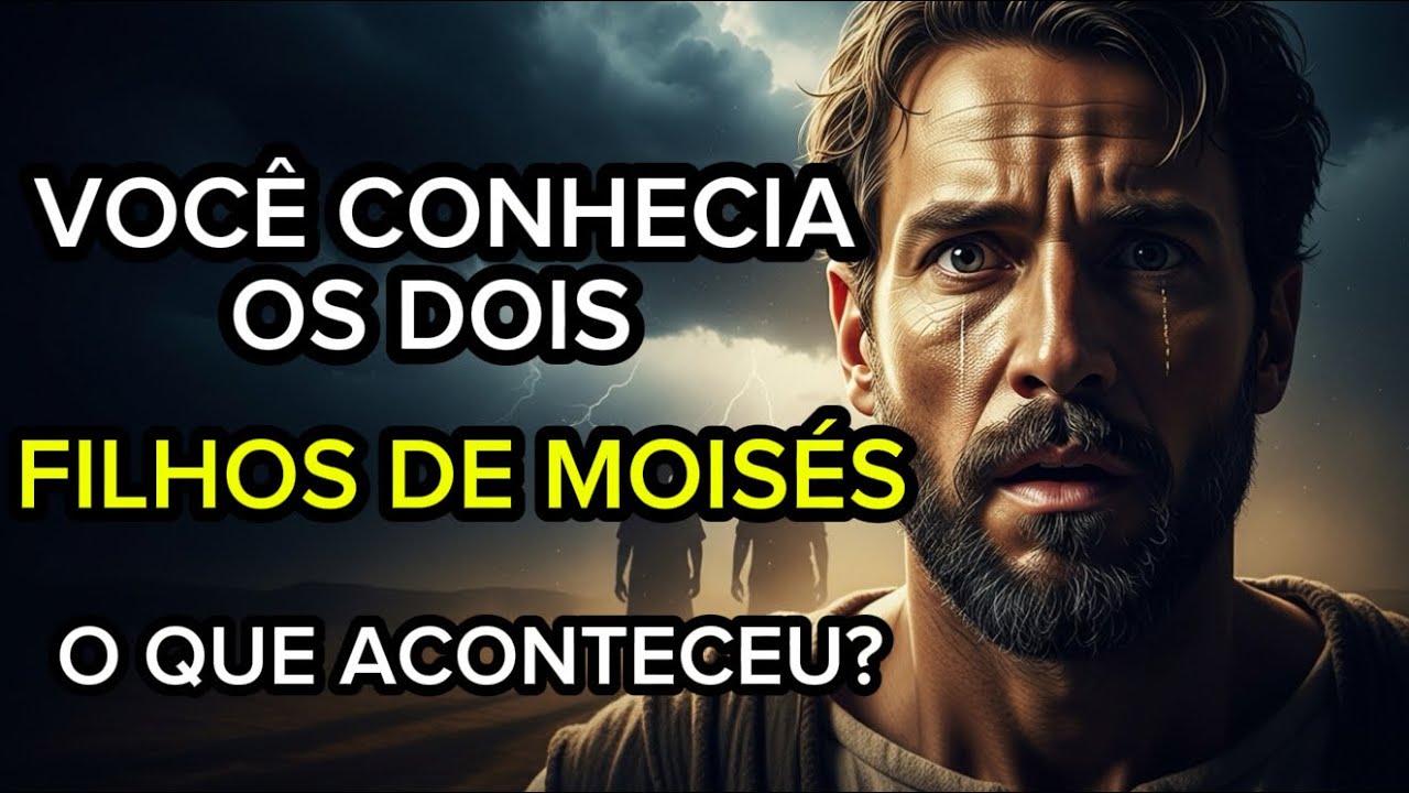 VOCÊ NOTOU QUE os filhos de Moisés desapareceram da Bíblia? O detalhe que ninguém percebeu!
