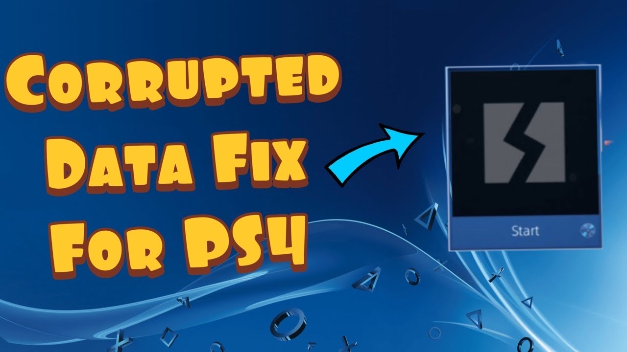 How to Fix PS4 Corrupted Game Data & Database Error CE-37732-2 & NP-32062-3 - Working 2020