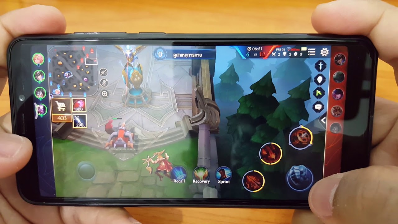 รีวิวการเล่นเกมส์ (แบบกากๆ) ด้วย Xiaomi Redmi 5 (2/16) ROV | ROS | PUBG Mobile