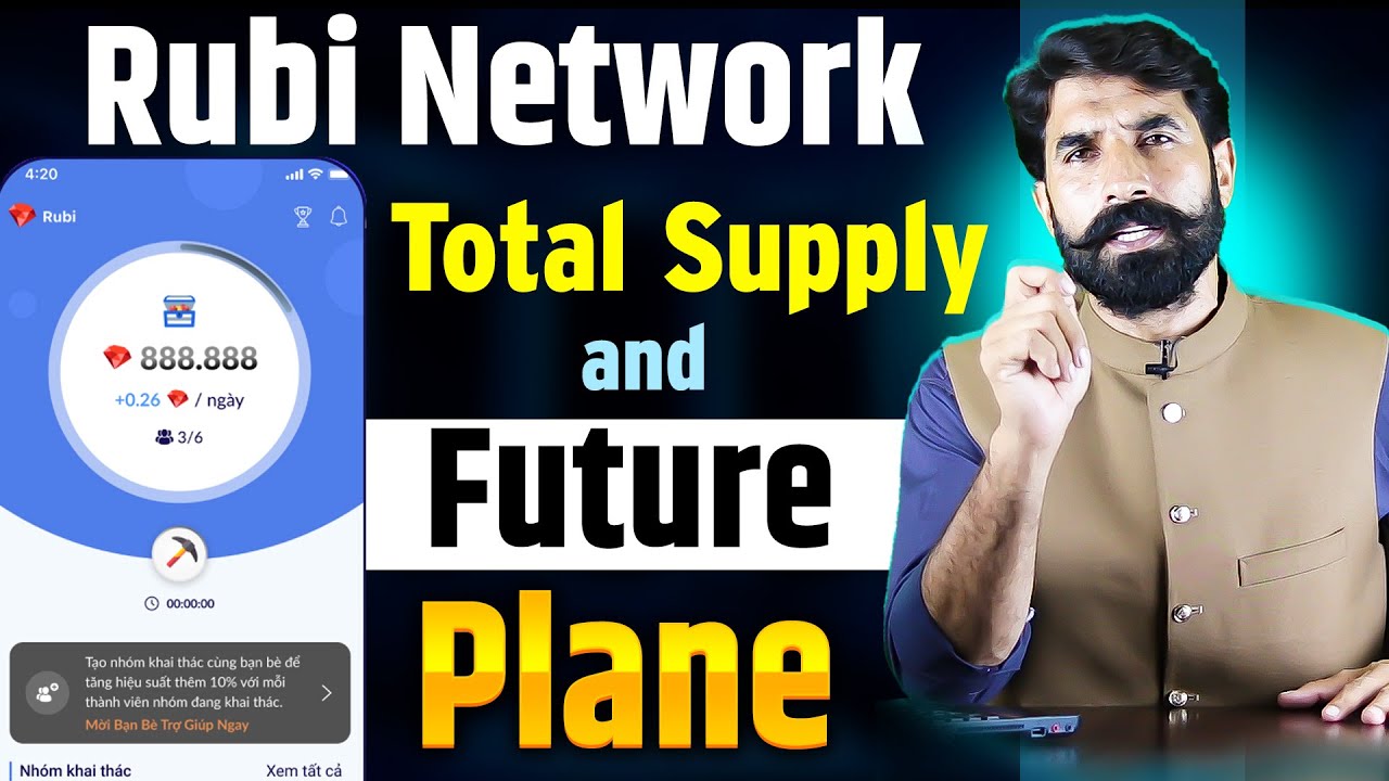 Rubi Network | Total Supply | Future Plane | Minimum Price = 2 | Rubi Airdrop Update | Albarizone