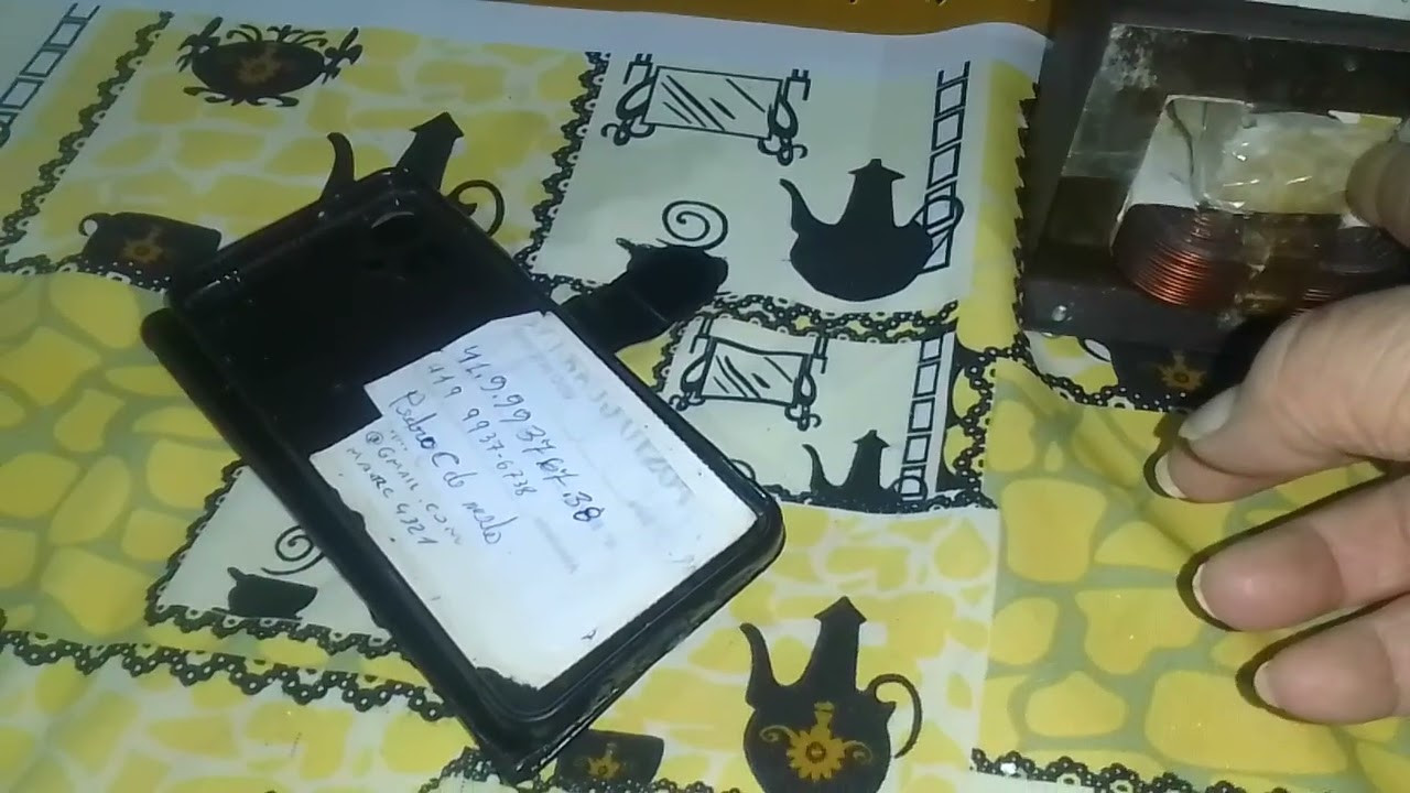 Sequência da montagem do transformador para 13 volts 11 amp