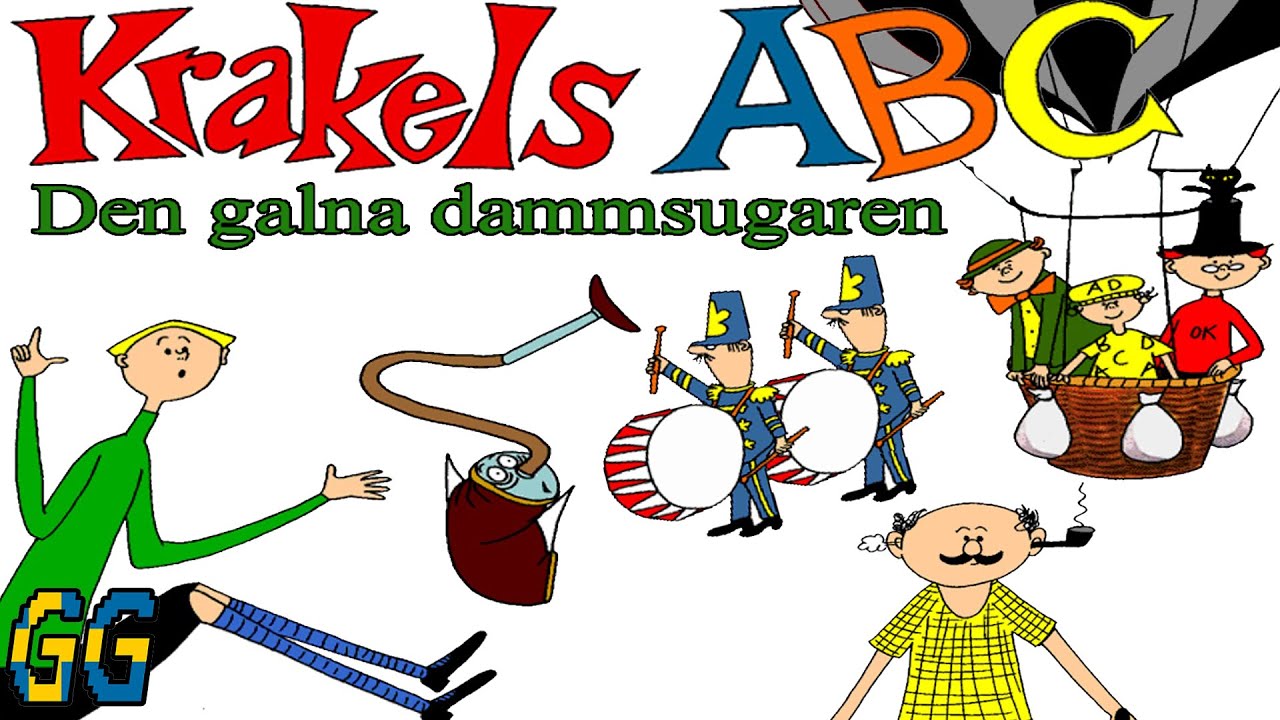 Krakels ABC Den Galna Dammsugaren 1998