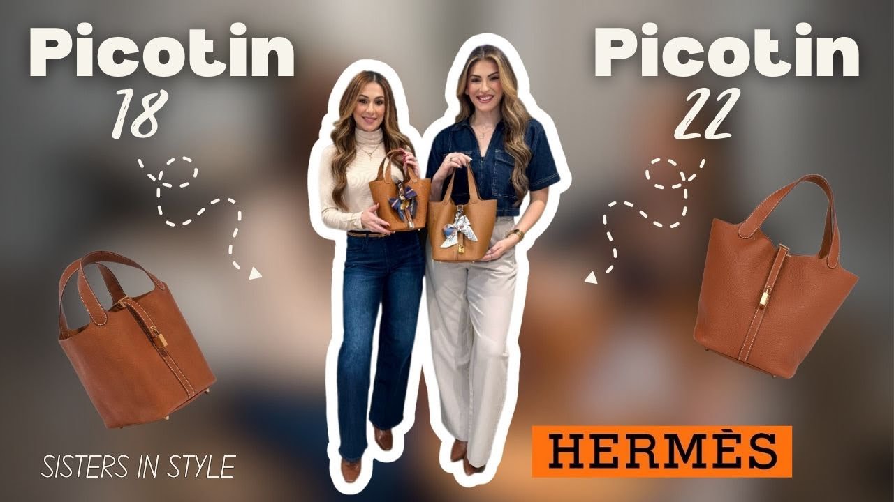 Hermès Picotin 18 vs 22| Compare size, color, leather and price!| How we store & maintain our bags!