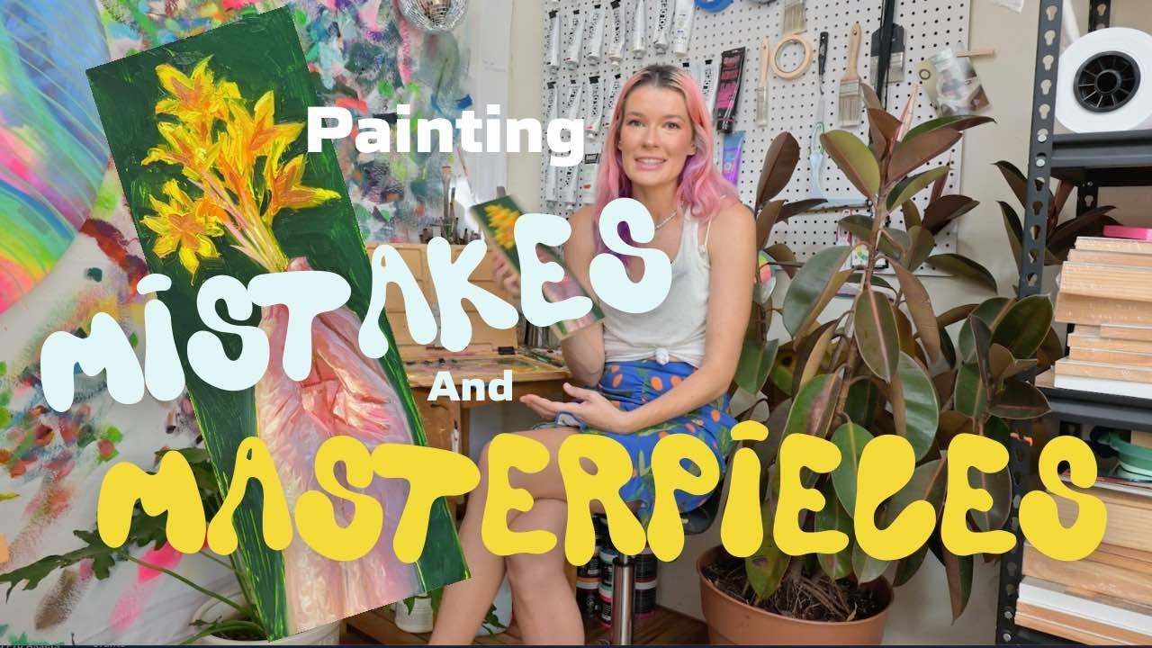 Artistic Evolution: Transforming Mistakes into Masterpieces with Oil Painting!