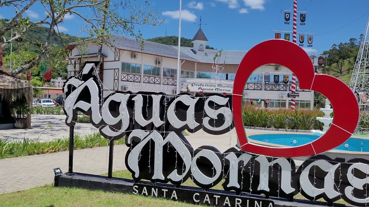 centro de águas mornas: santa catarina