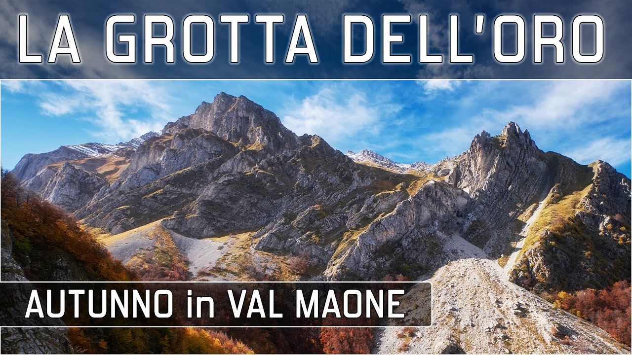 GRAN SASSO: risalgo la Val Maone alla ricerca della Grotta dell'oro e incontro un camoscio