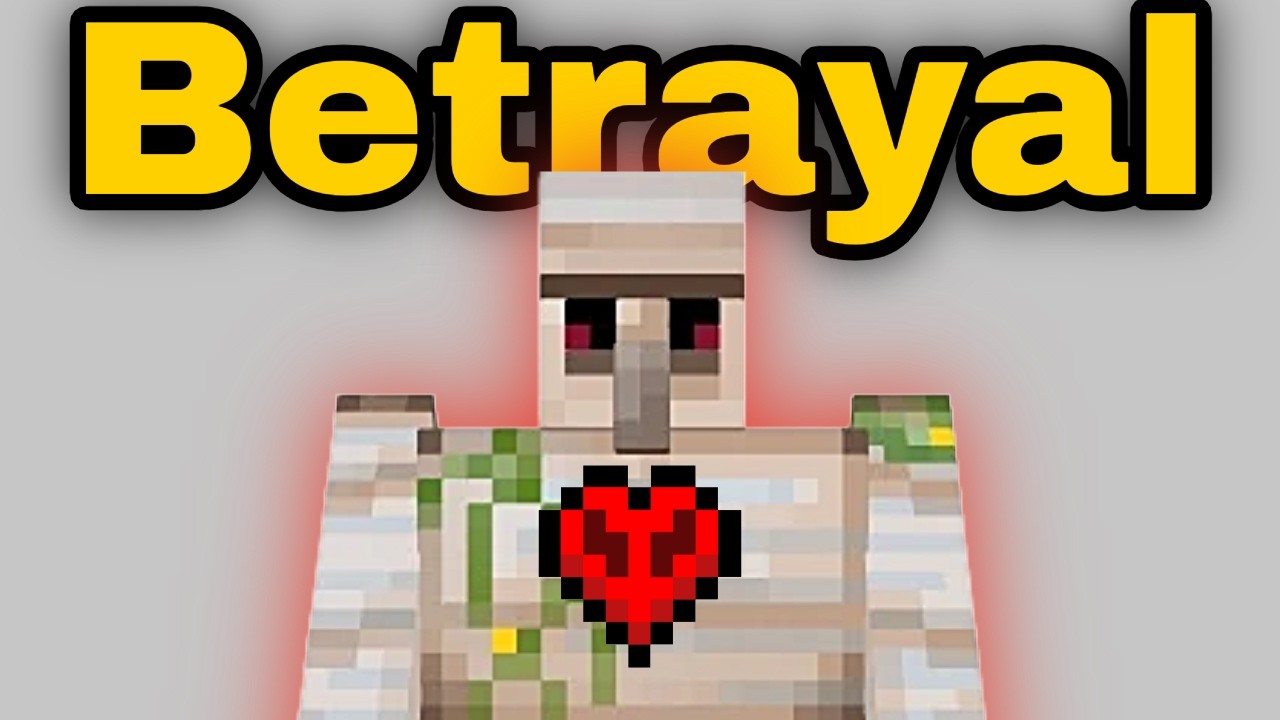 SUPERFLAT 100 Days Hardcore Minecraft | Betrayed by an Iron Golem!