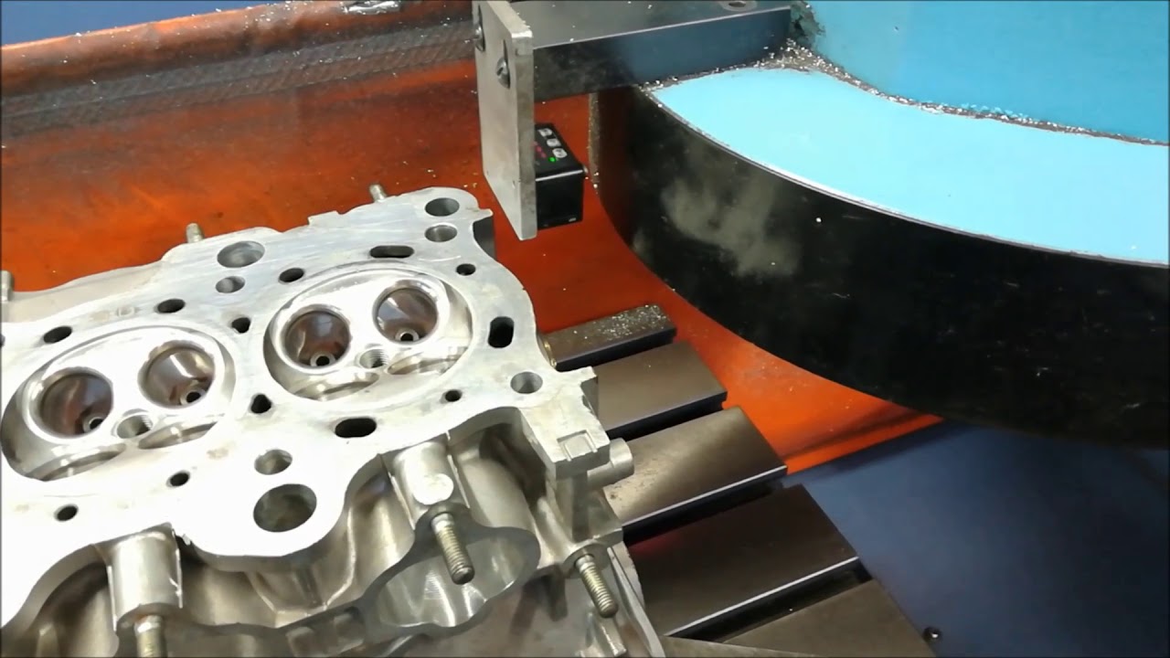 DZIAK - Comec RP1000CNC - płaszczyzna głowicy